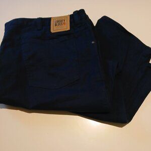 Men's Liberty Blues Dark Blue Pants 50 x 27 GUC